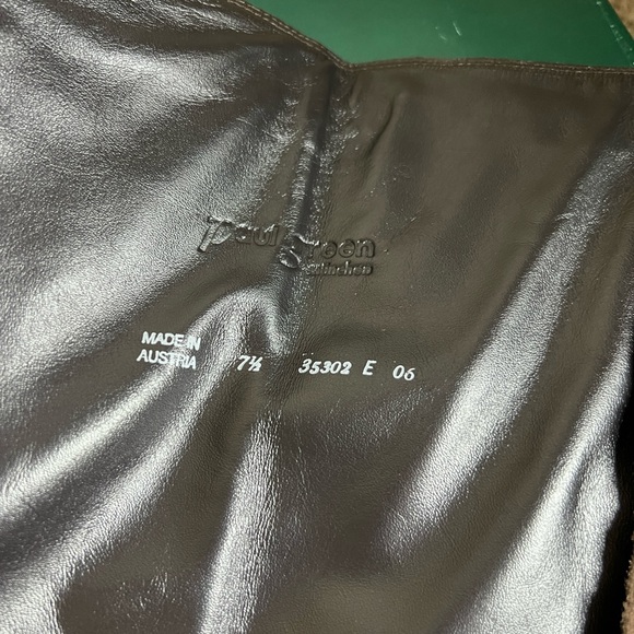 Paul Green munchen forever Moro strnap boots leather brown size 10 almost new - Picture 4 of 9